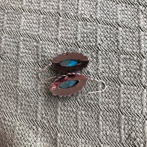 Jewelry - Turquoise Sleeping Beauty Sterling Silver Earrings Jewelry - Turquoise Sleeping Beauty Sterling Silver Earrings